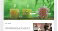 Desktop Screenshot of navillusbodywork.com